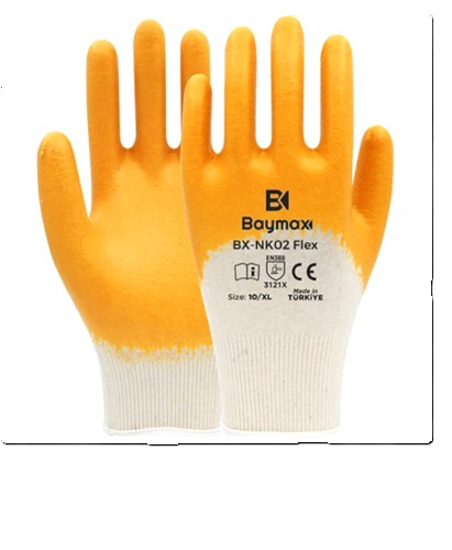 BAYMAX NİTRİL ELDİVEN KN2-FLEX NO:10